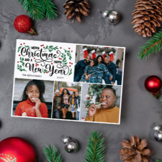 Berries 4 Foto Feliz Navidad Año Nuevo