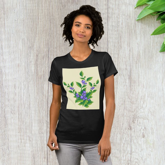 Berries En Una Camiseta De Una Planta Para Mujeres (Subido por el creador)