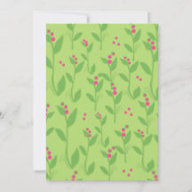 Berries rosas sobre hojas verdes