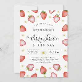 Berry 1ª invitación de cumpleaños, Chica primer cu