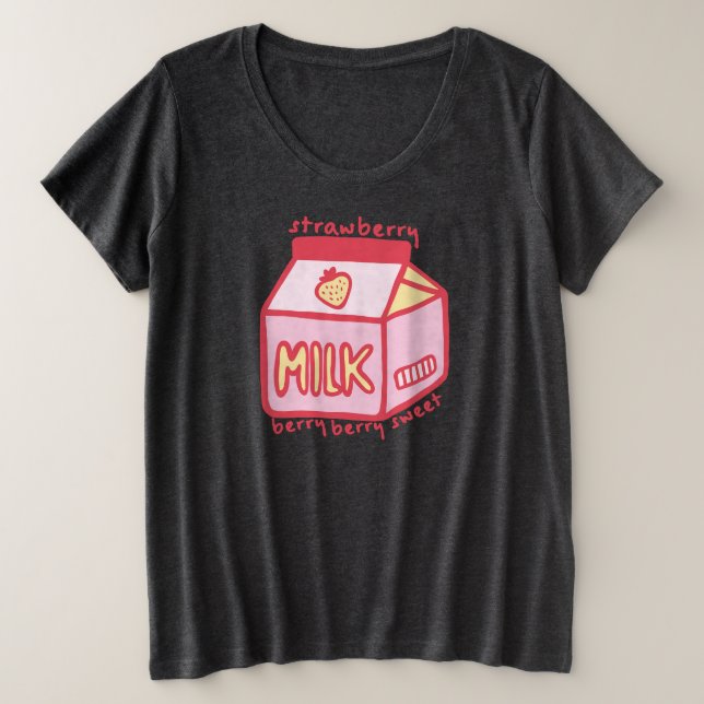 Berry Berry Sweet Strawberry Milk (Anverso del diseño)