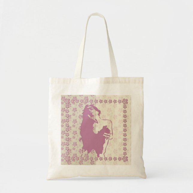 Berry Blossom - Bolsa impresa (Frente)