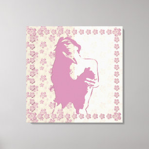 Berry Blossom - Lienzo envuelto