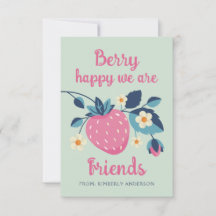 Berry Happy Valentine Day Card