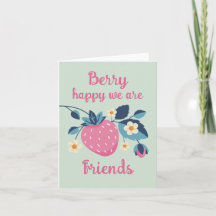 Berry Happy Valentine Day Card