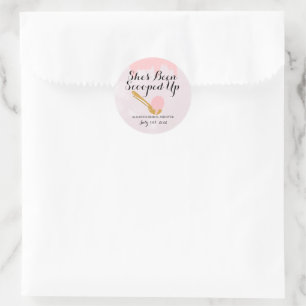 Berry Ice Cream Bridal Shower Multi-Use Pegatina