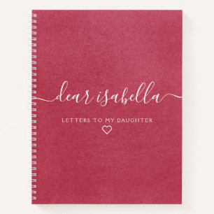 Berry Pink Elegant Estimado Diario De Memoria De L