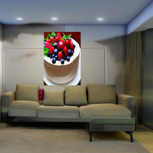 Berry   Poster de arte de IA