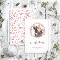 Berry rojo natural guerrera merry navidad foto han