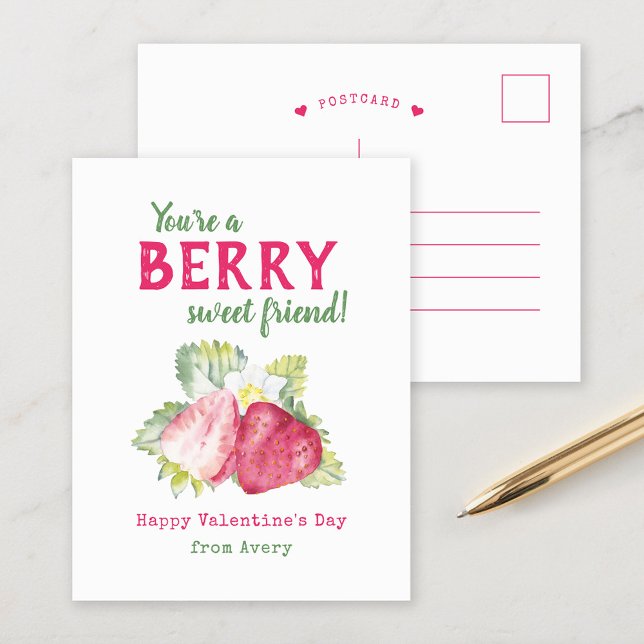 Berry Sweet Kids Classroom tarjetas de San Valentí (Subido por el creador)