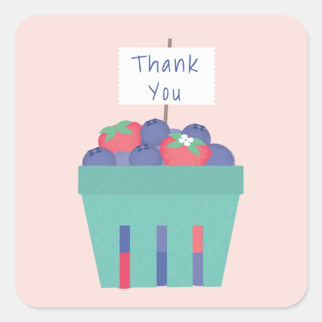 Berry Sweet Pegatina (Anverso)