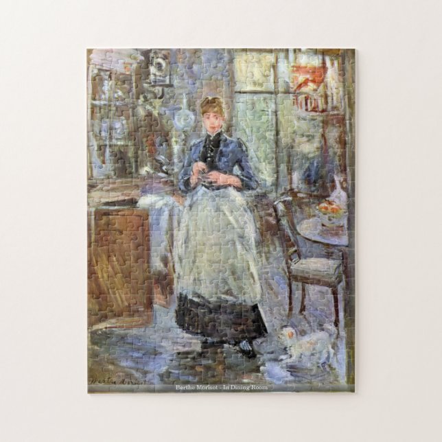 Berthe Morisot - en rompecabezas del comedor (Vertical)
