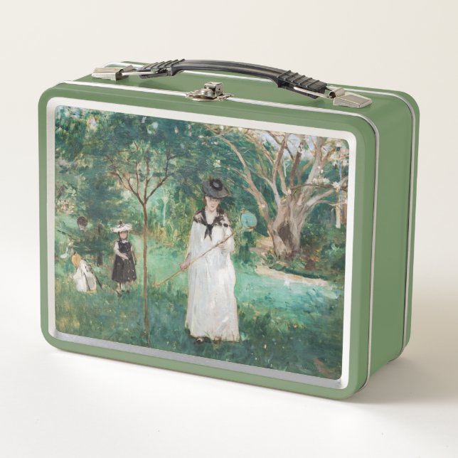 Berthe Morisot - La caza de mariposas (Anverso)