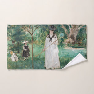 Berthe Morisot - La caza de mariposas