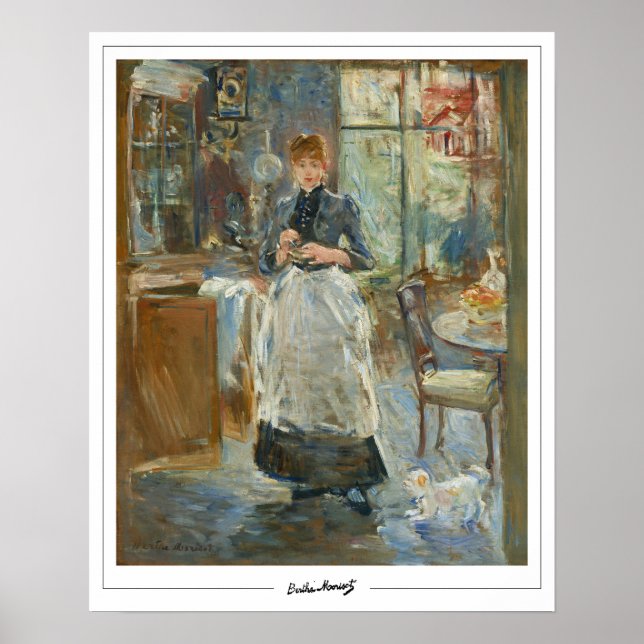 Berthe Morisot Zedign Poster de arte #2 (Frente)