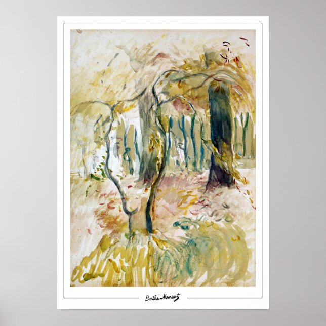 Berthe Morisot Zedign Poster de arte #205 (Frente)