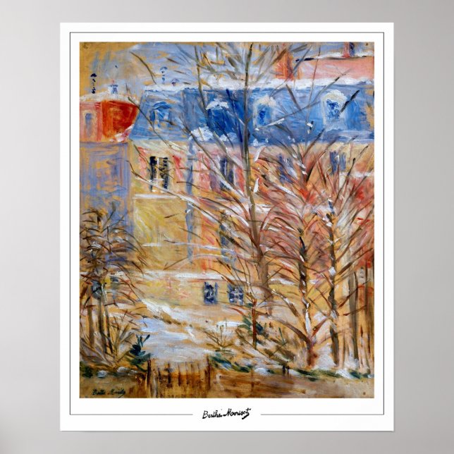 Berthe Morisot Zedign Poster de arte #206 (Frente)