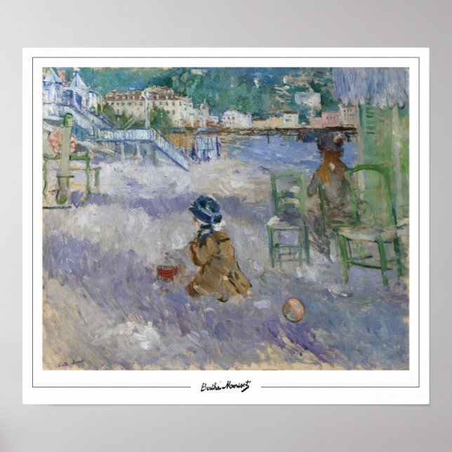 Berthe Morisot Zedign Poster de arte #311 (Frente)