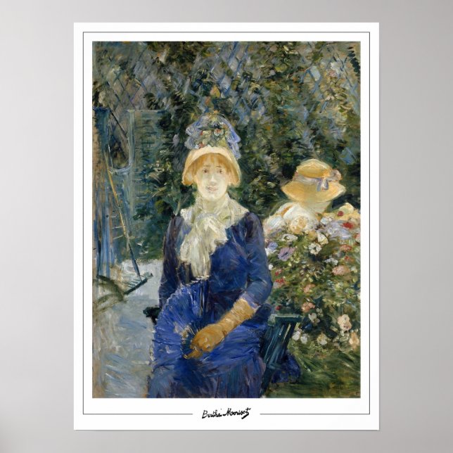 Berthe Morisot Zedign Poster de arte #328 (Frente)