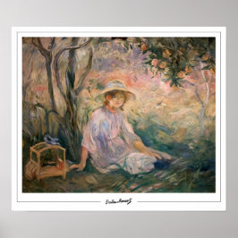 Berthe Morisot Zedign Poster de arte #329