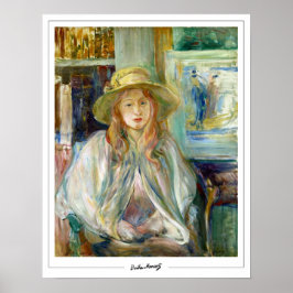 Berthe Morisot Zedign Poster de arte #336
