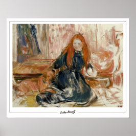 Berthe Morisot Zedign Poster de arte #340