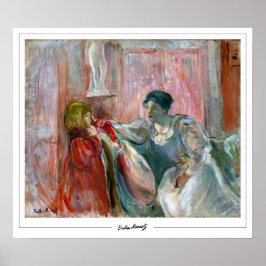 Berthe Morisot Zedign Poster de arte #341