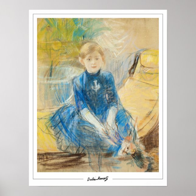Berthe Morisot Zedign Poster de arte #359 (Frente)