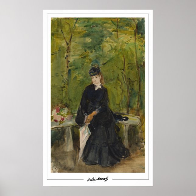 Berthe Morisot Zedign Poster de arte #370 (Frente)