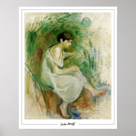 Berthe Morisot Zedign Poster de arte #380