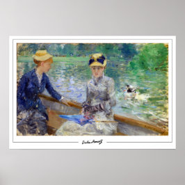 Berthe Morisot Zedign Poster de arte #388