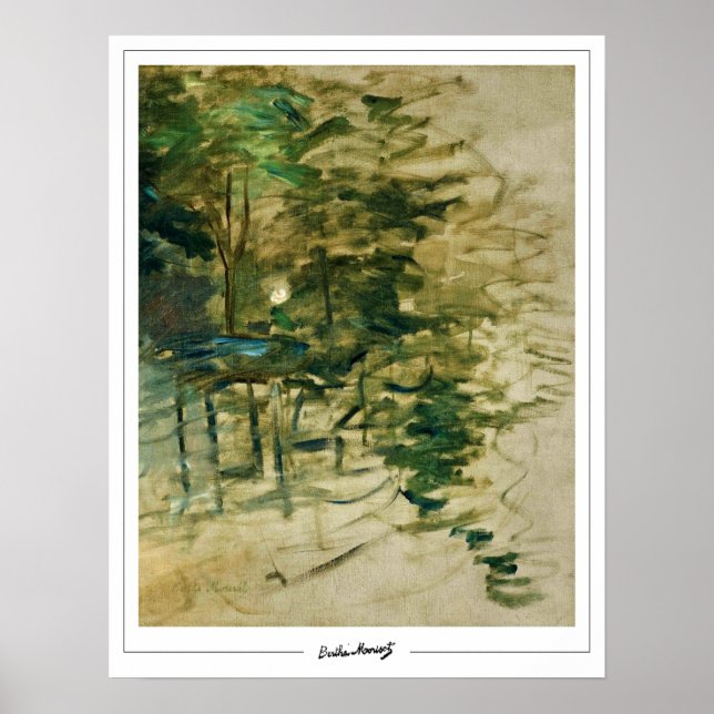 Berthe Morisot Zedign Poster de arte #389 (Frente)