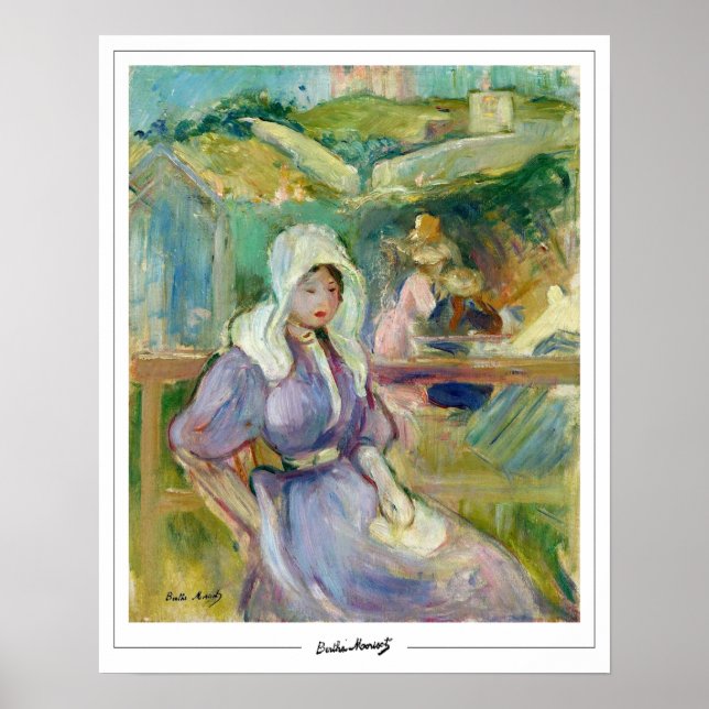 Berthe Morisot Zedign Poster de arte #395 (Frente)