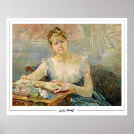 Berthe Morisot Zedign Poster de arte #67