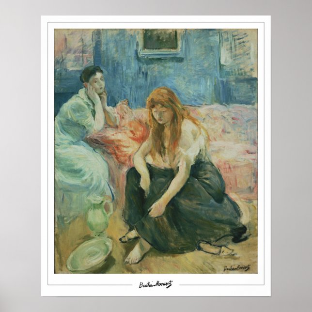 Berthe Morisot Zedign Poster de arte #73 (Frente)