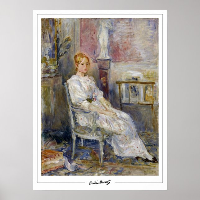 Berthe Morisot Zedign Poster de arte #88 (Frente)