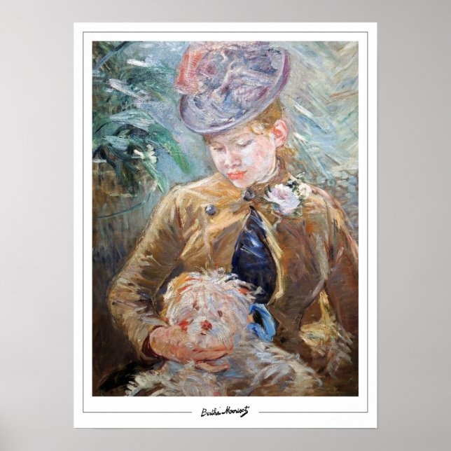 Berthe Morisot Zedign Poster de arte #90 (Frente)
