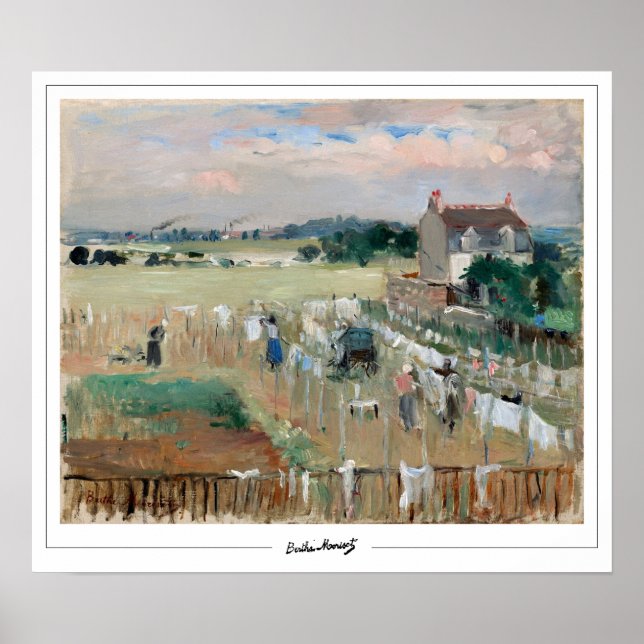 Berthe Morisot Zedign Poster de arte #93 (Frente)