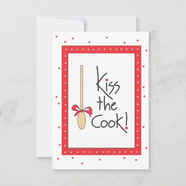 Besa la tarjeta de regalo Cook! para cestas de com (Anverso)