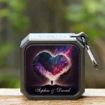 Besada Pareja En Galaxy Heart El día de San Valent