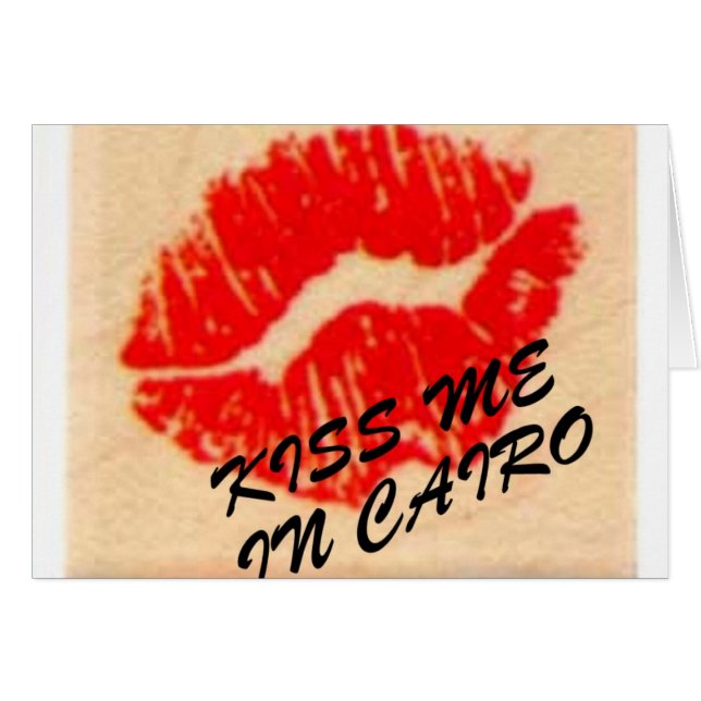 BESAME EN EL CAIRO (Anverso (Horizontal))