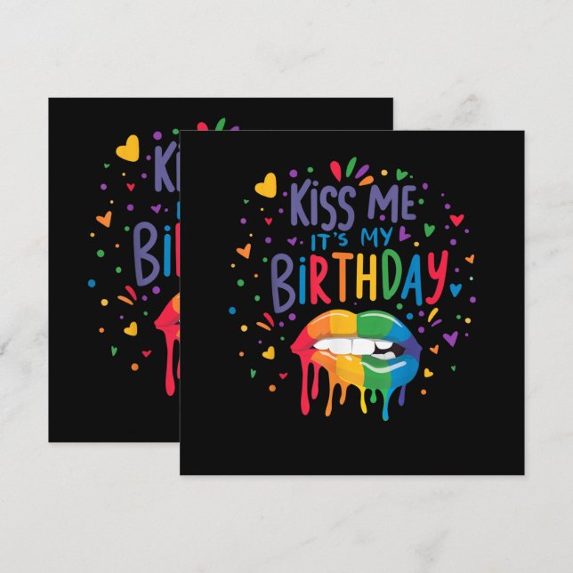 Bésame Es Mi Cumpleaños (Anverso / Reverso)