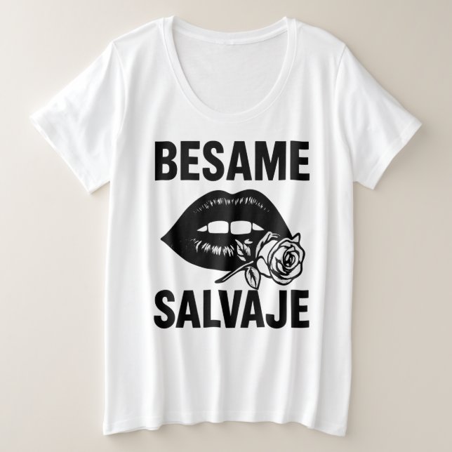 Bésame Salvaje (Anverso del diseño)