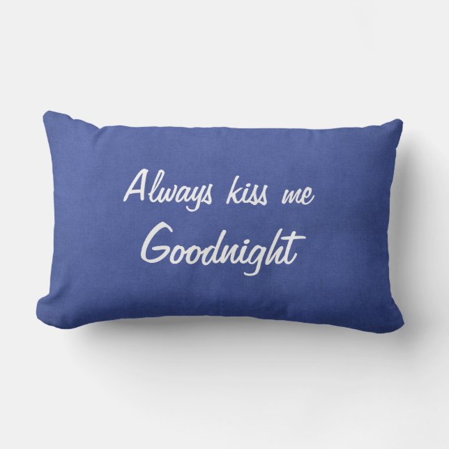 Bésame siempre la almohada del lanzamiento (Anverso)