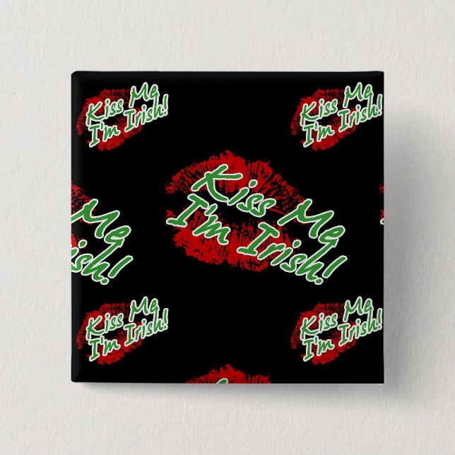 Bésame, soy botón irlandés (Anverso)