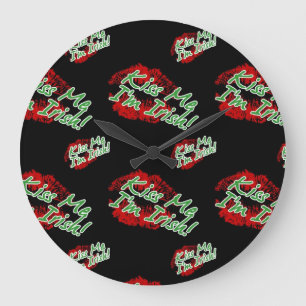 Bésame soy el Reloj irlandés - Negro
