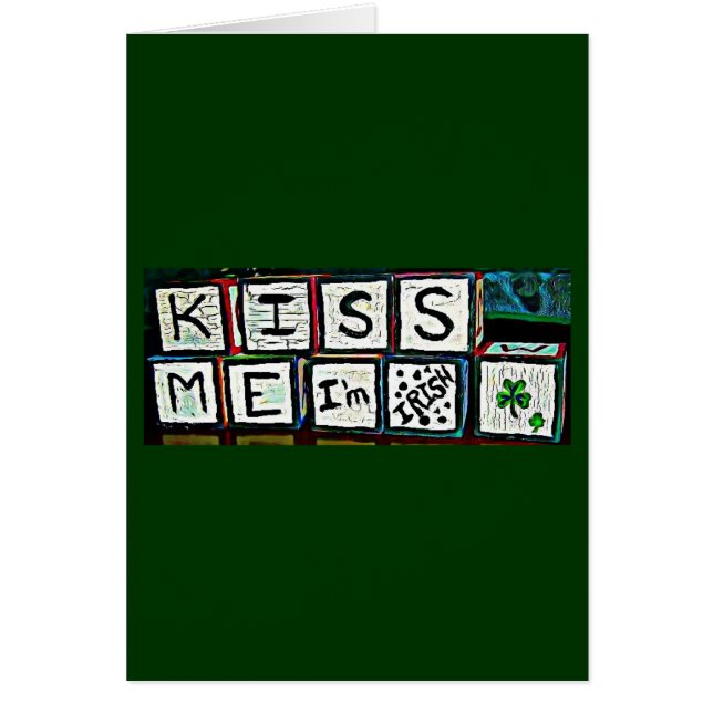 Bésame soy irlandés (Frente)