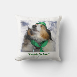 ¡Bésame, soy irlandés! Cojín lumbar