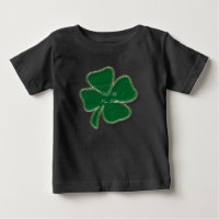 Bésame soy la camiseta de bebé irlandesa