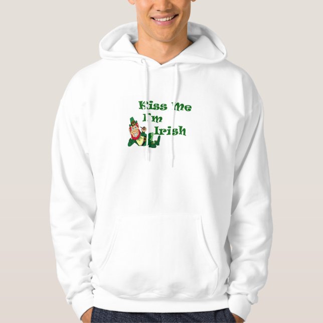 Bésame, soy la sudadera encapuchada básica de los  (Anverso)
